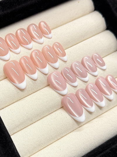 Cat Eye French Tip