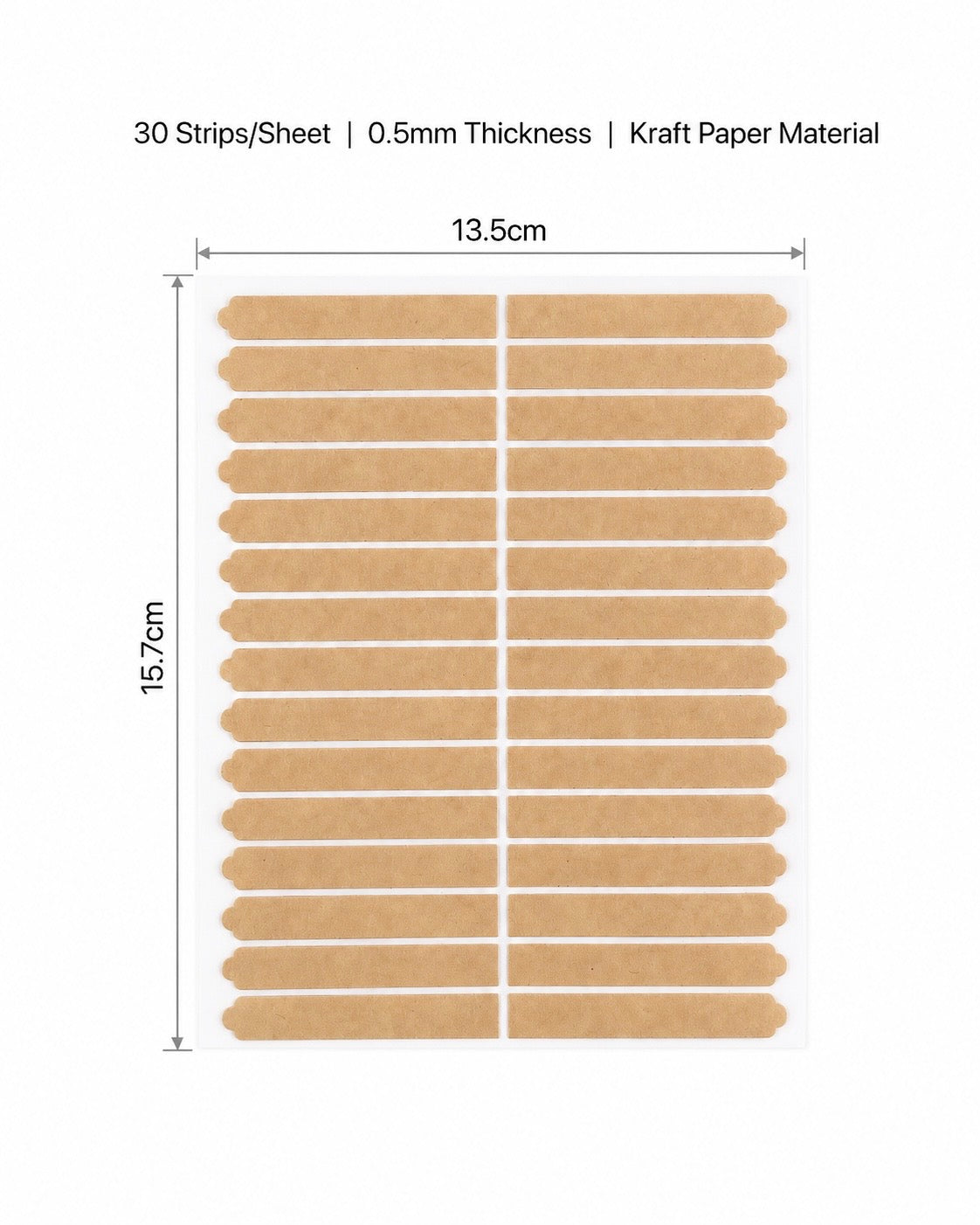 Nail Storage Adhesive Strips