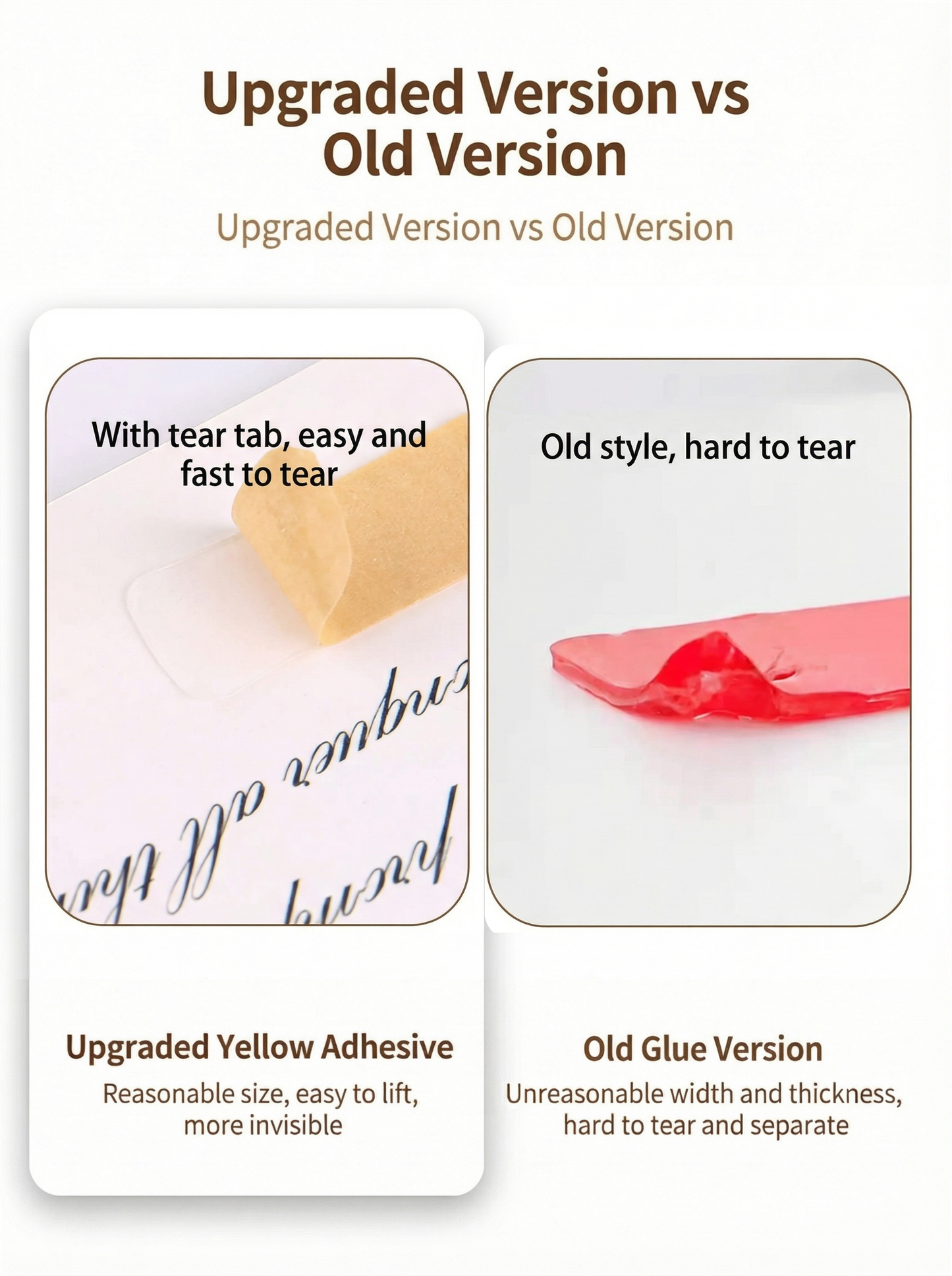 Nail Storage Adhesive Strips