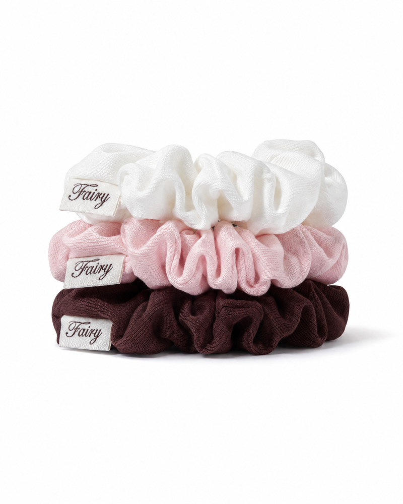 Multi Cotton Scrunchies