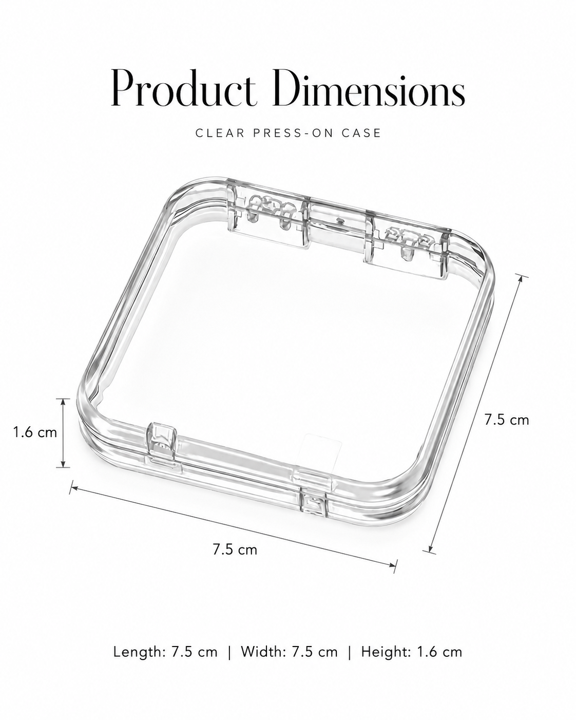Acrylic Press On Nail Case