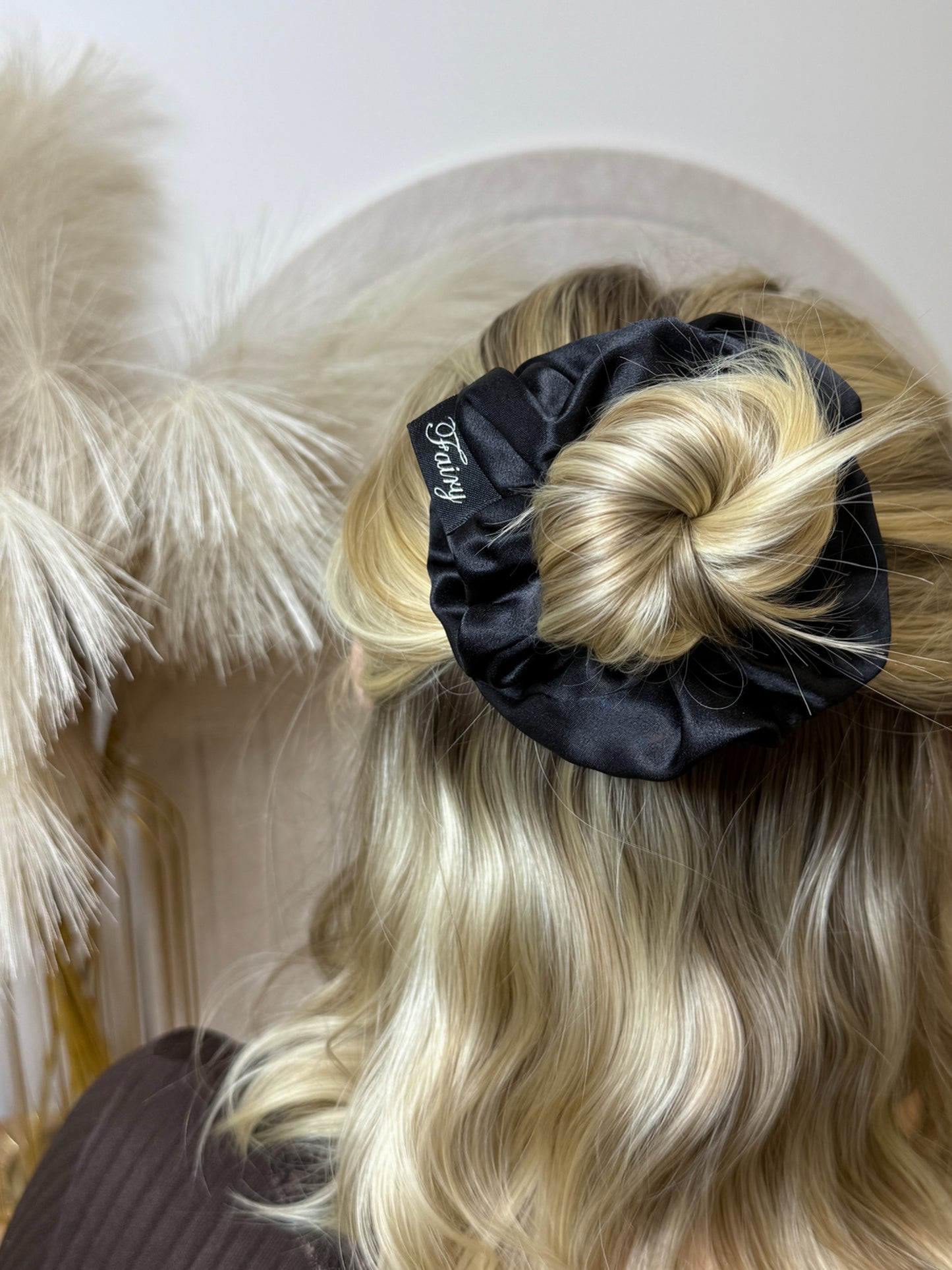 Multi Large Silk Scrunchies