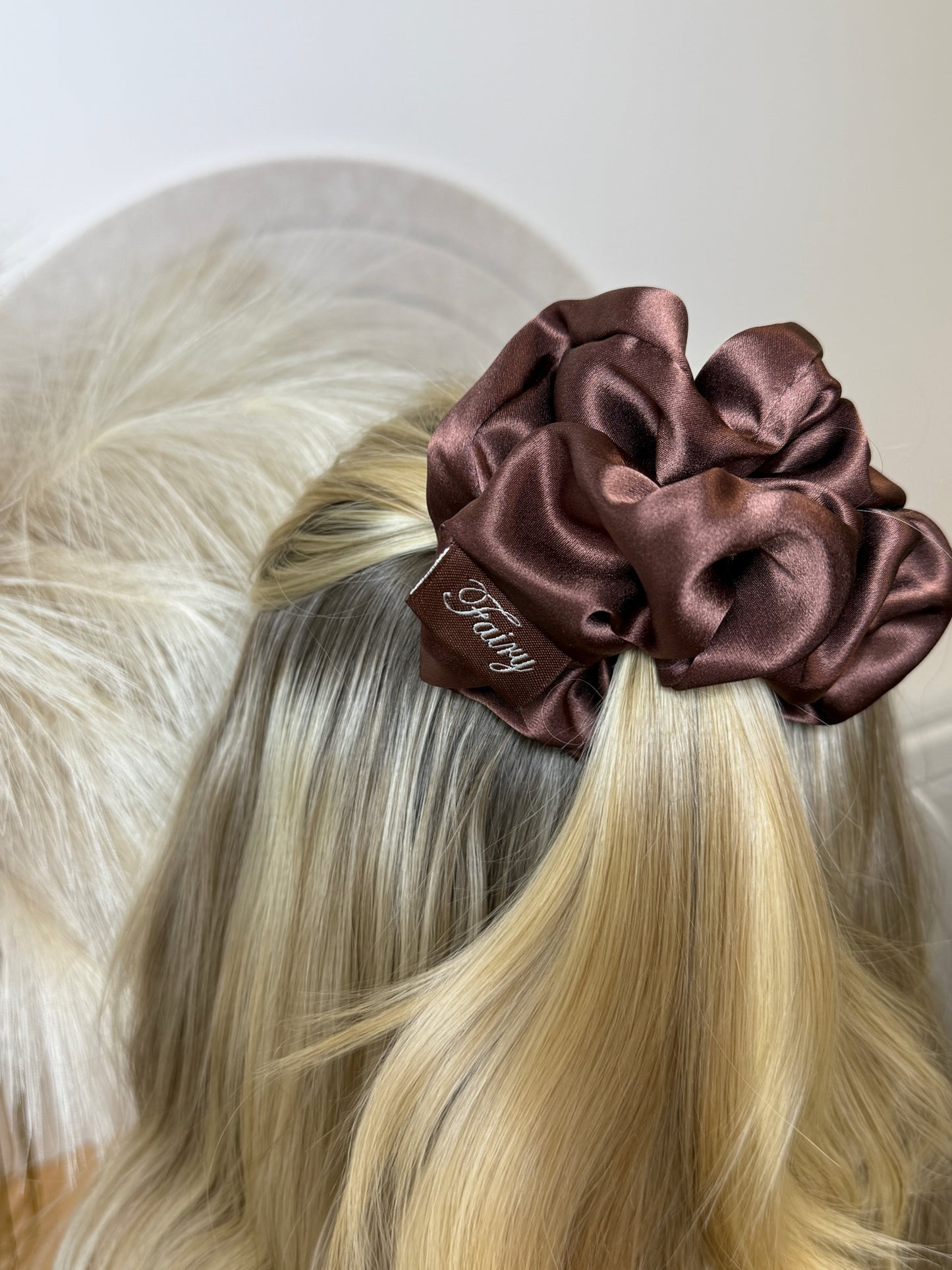 Silk Large Scrunchies