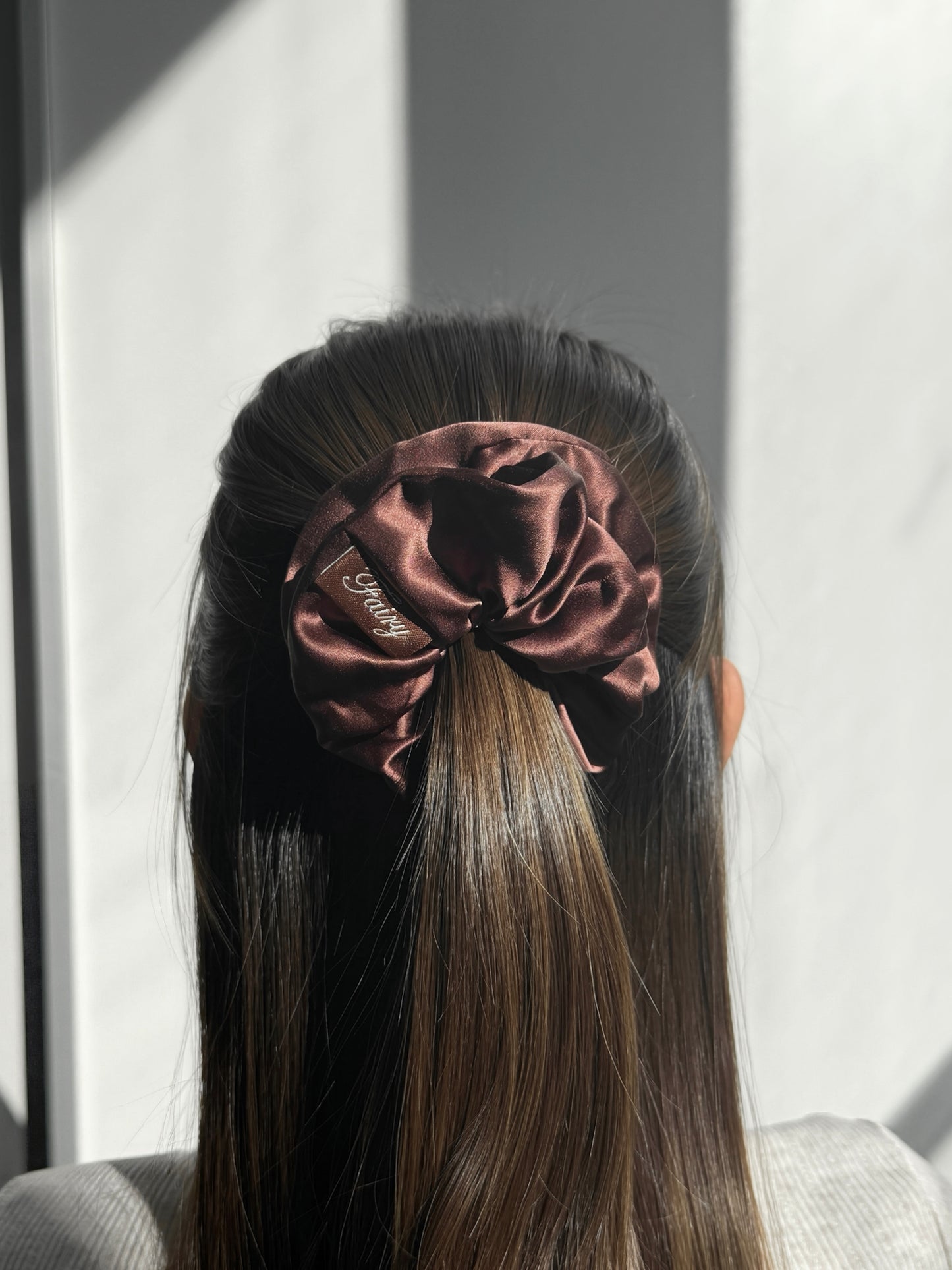 Multi Large Silk Scrunchies