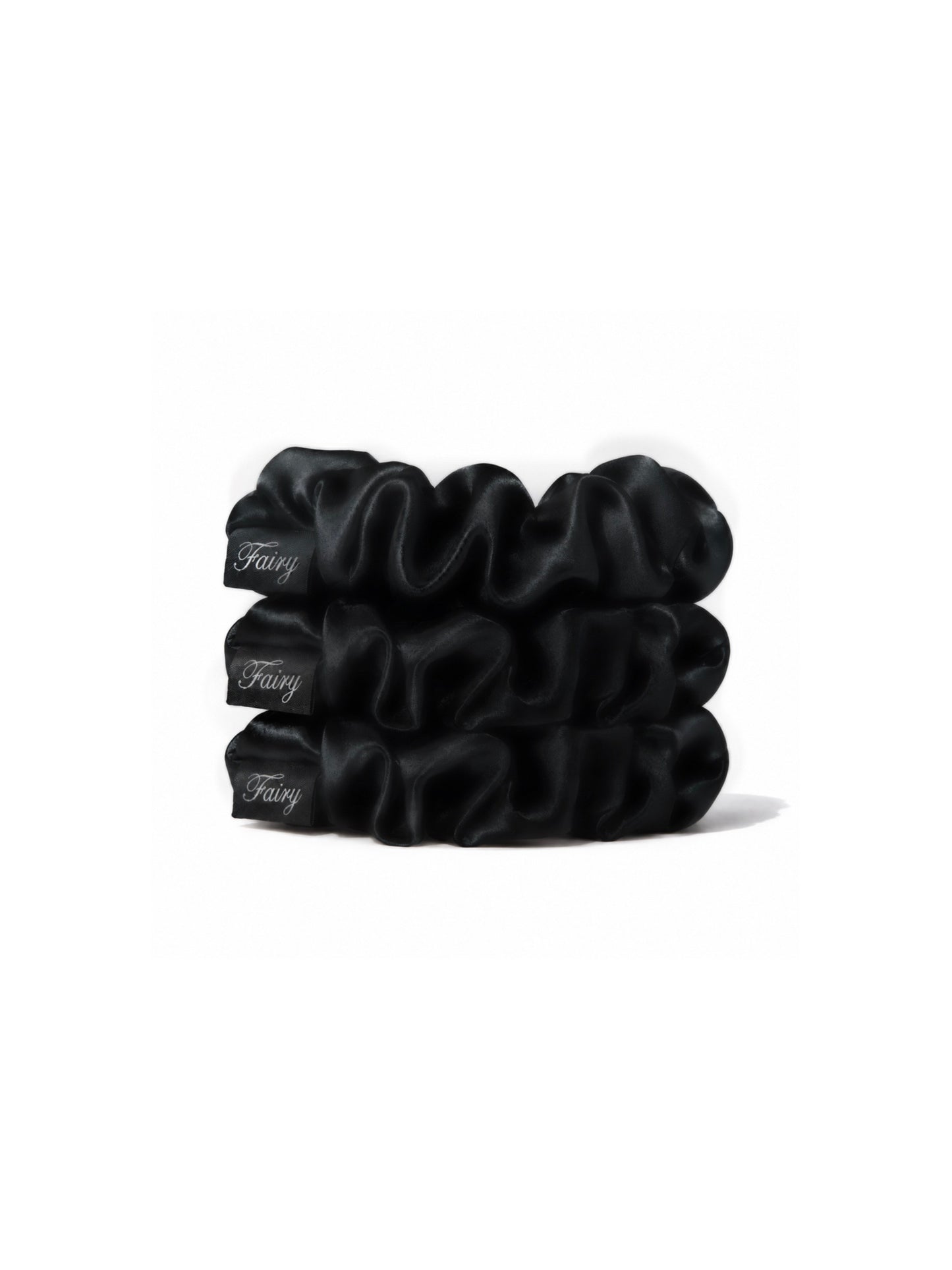 Multi Large Silk Scrunchies