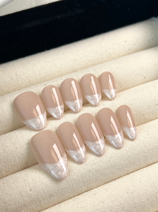 Crystal French Tip