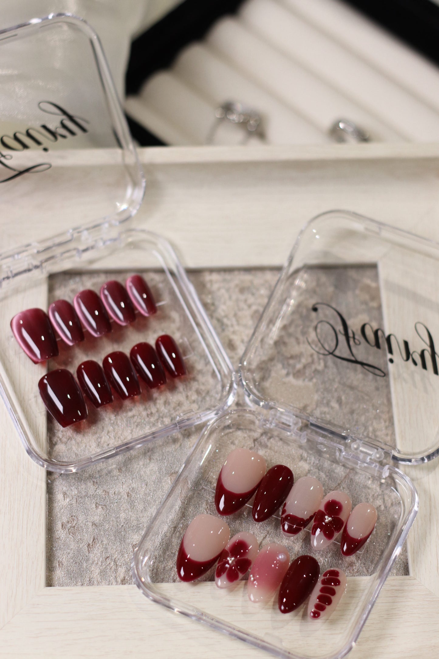 Acrylic Press On Nail Case