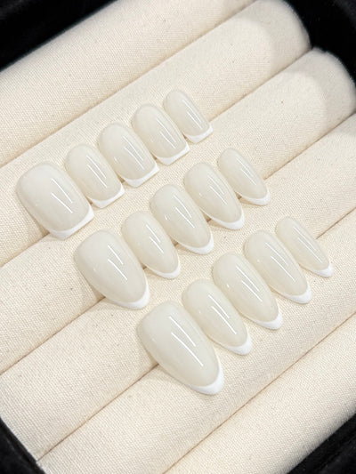 White on White French (Thin French)