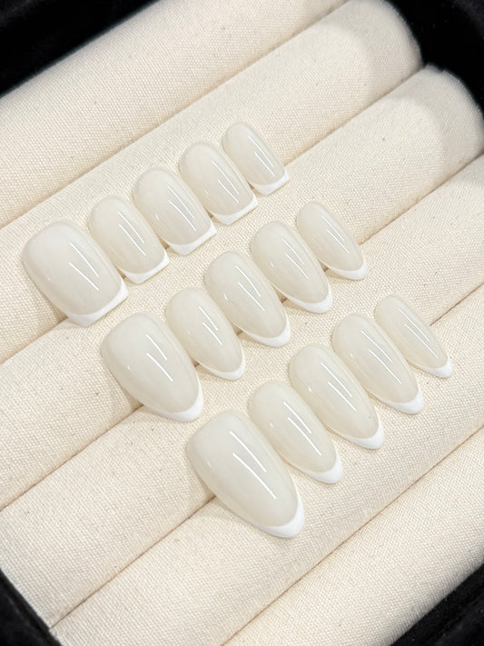 White on White French (Thin French)