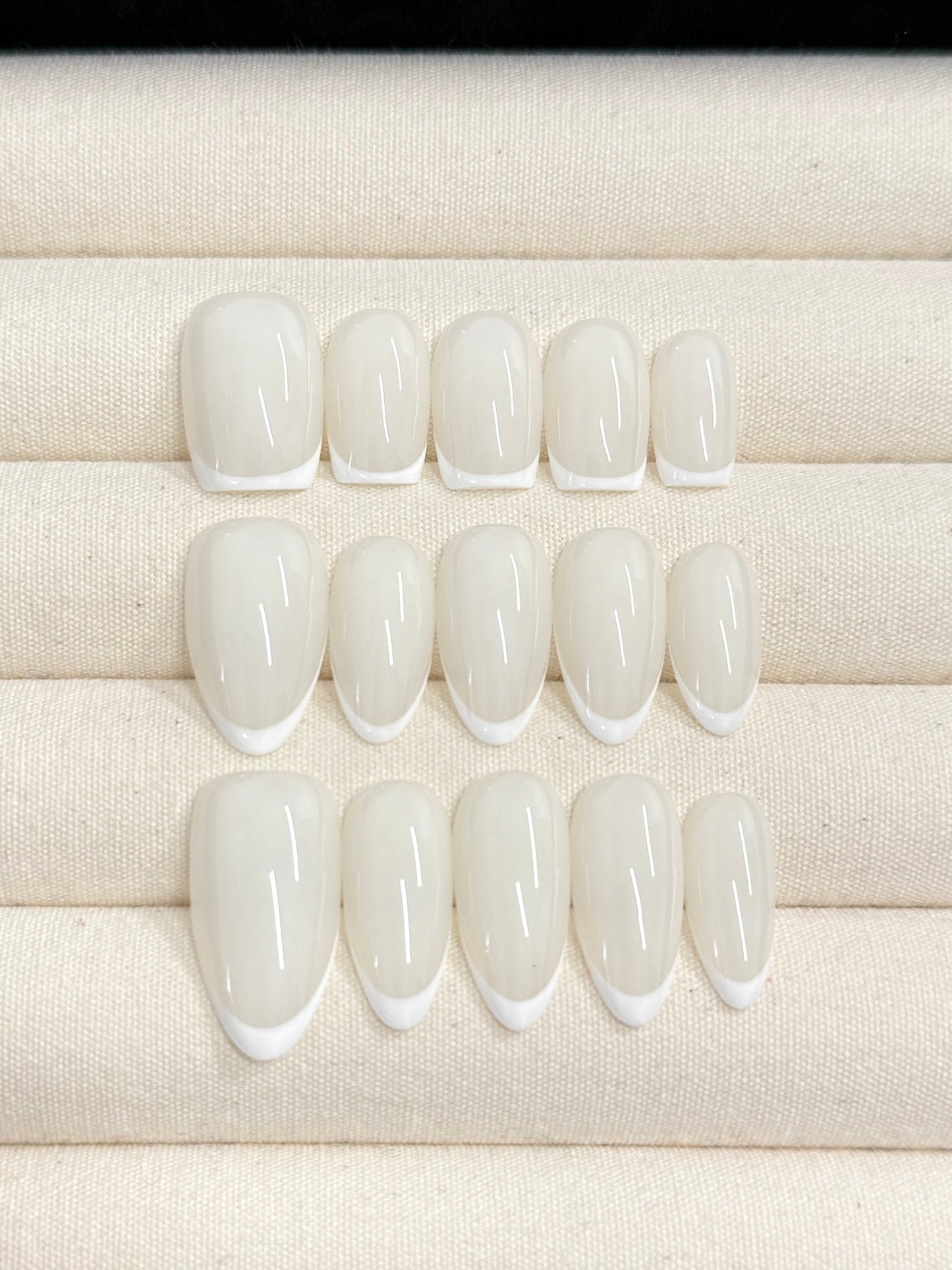 White on White French (Thin French)