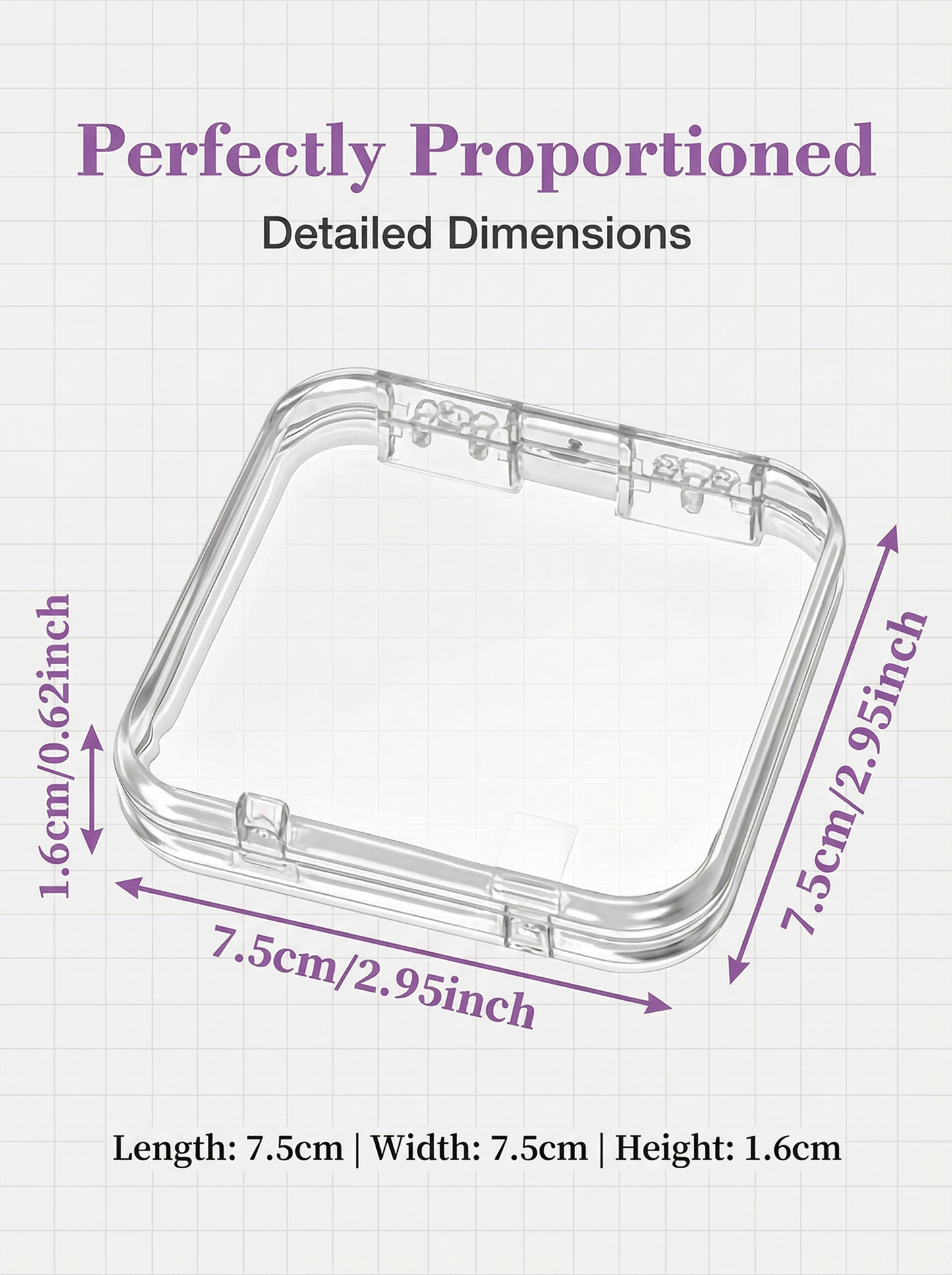 Acrylic Press On Nail Case
