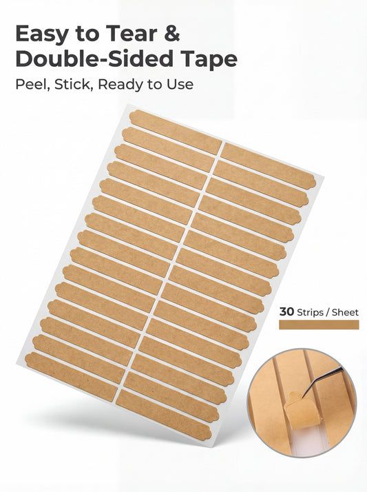Nail Storage Adhesive Strips